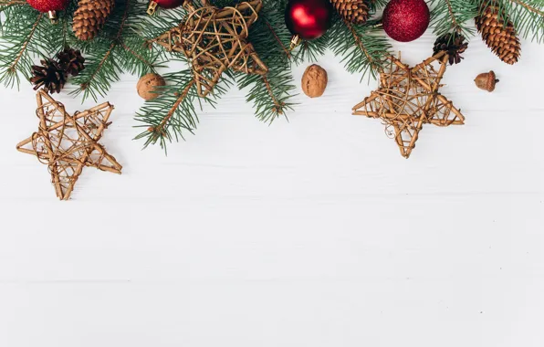 Balls, new year, spruce, decoration, bumps, sdasda