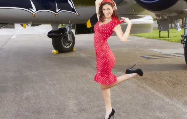 Look, pose, model, makeup, figure, dress, hairstyle, shoes