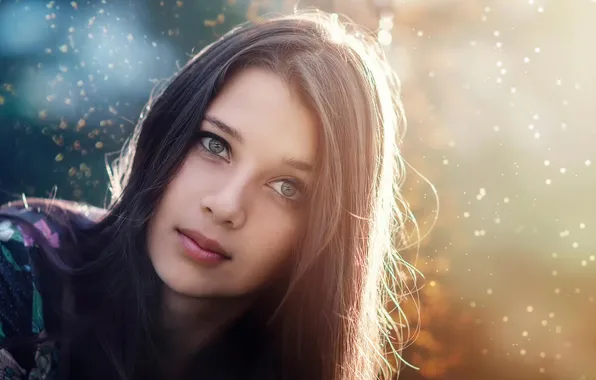 Look, portrait, Tanya