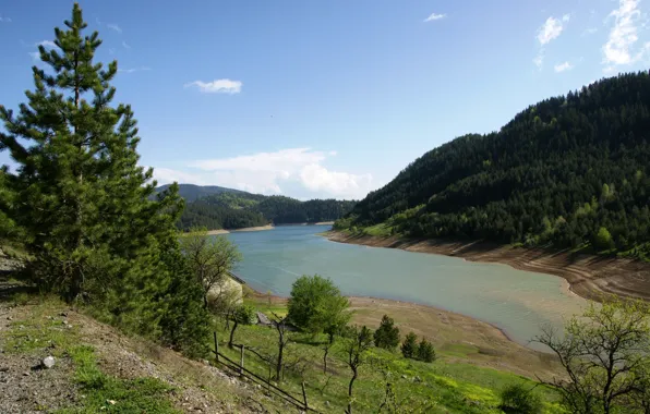 Lake, Landscape, Serbia, Zaovine