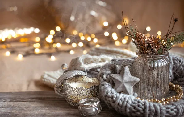 Picture winter, decoration, Christmas, New year, new year, Christmas, vintage, winter