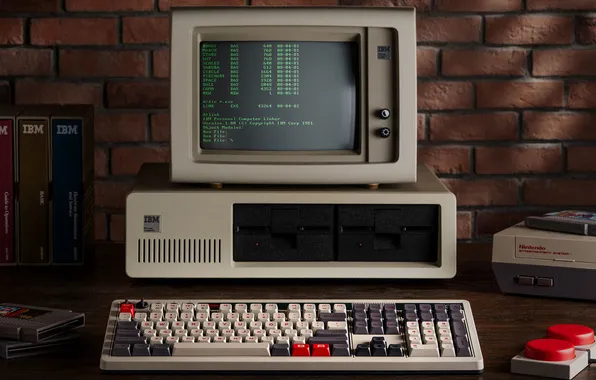 Picture Nintendo, Nintendo Entertainment System, mechanical keyboard, retro computers, 8BitDo, keycap, switches, IBM
