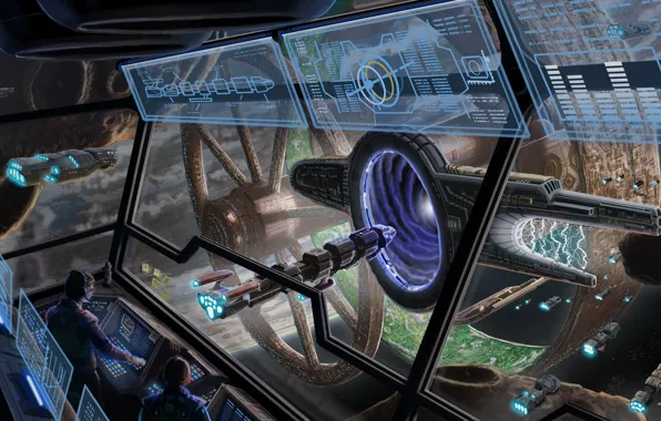 Space, the portal, Stargate Control