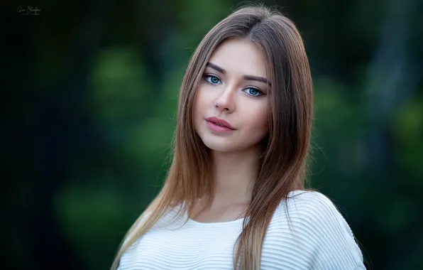 Look, girl, model, portrait, Pauline Kostiuk, Anna Shuvalova