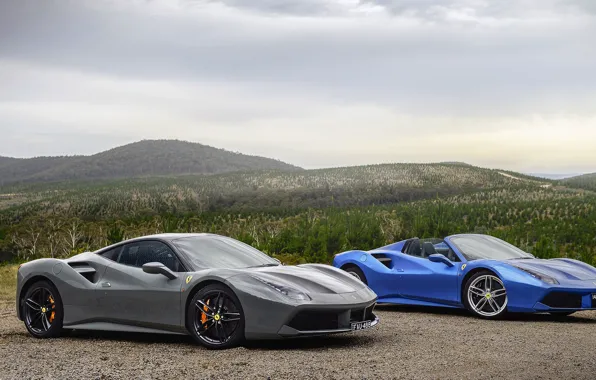 Ferrari, GTB, 488, ferrar