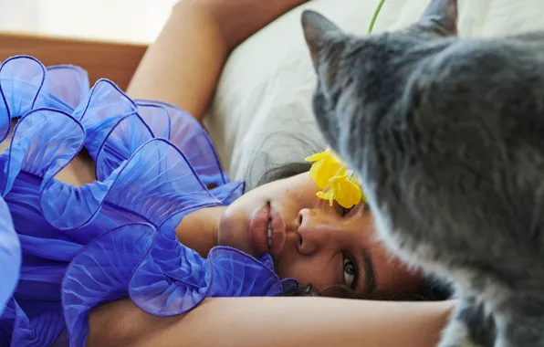 Girl, Cat, Fashion, Fashion, Jordan Daniels, Jordan Daniels, Self-isolation, Self-isolation
