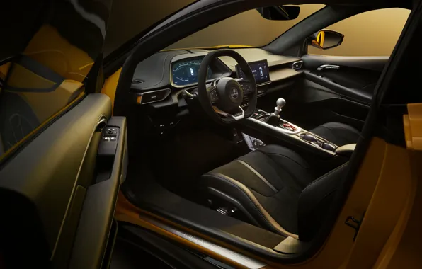 Car, Lotus, steering wheel, dashboard, car interior, torpedo, Emir, Lotus Emira First Edition