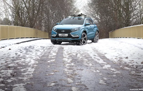 Snow, tuning, lada, crossover, x-ray, Chest X-ray
