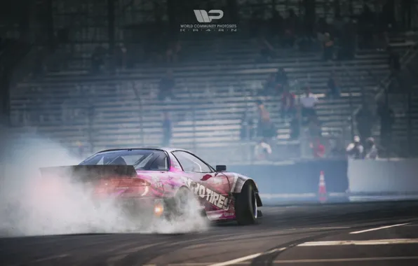 Auto, Smoke, Machine, Mitsubishi, Drift, Rendering, 3000, Polischuk Who Stayed