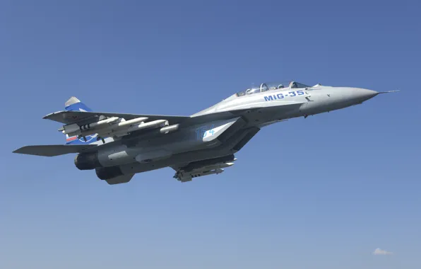 Picture the sky, height, Fighter, missiles, flight, Russia, the plane, ammunition