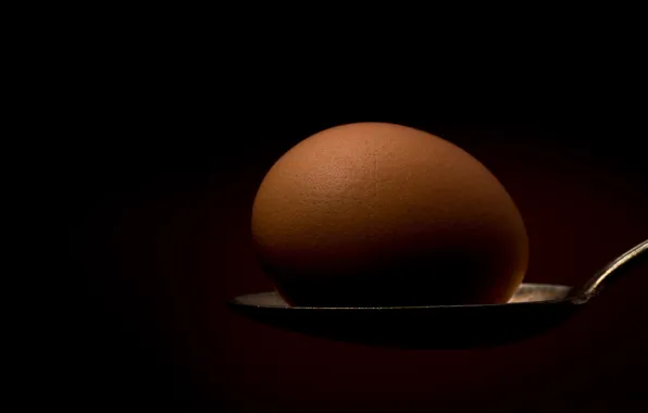 Background, spoon, egg