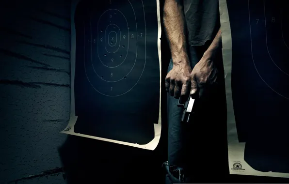Gun, Wallpaper, target