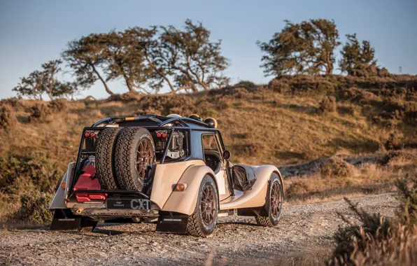 Morgan, rear view, Plus Four, Morgan Plus Four CX-T