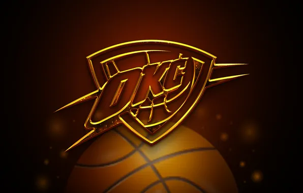Logo, NBA, Basketball, Thunder, Oklahoma, Oklahoma City Thunder, OKC