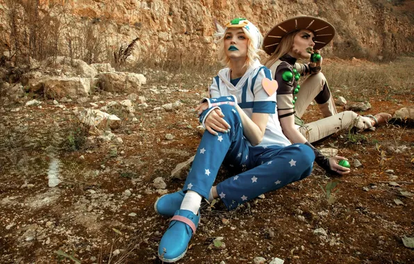 Stones, rocks, hat, outfits, costumes, cosplay, images, tenletters