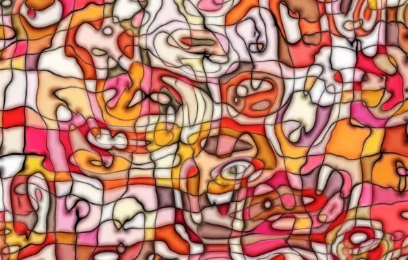 Picture line, pattern, paint