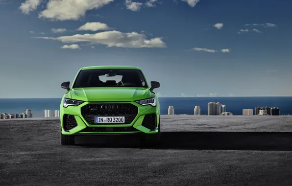 Audi, front view, crossover, Sportback, 2020, RS Q3