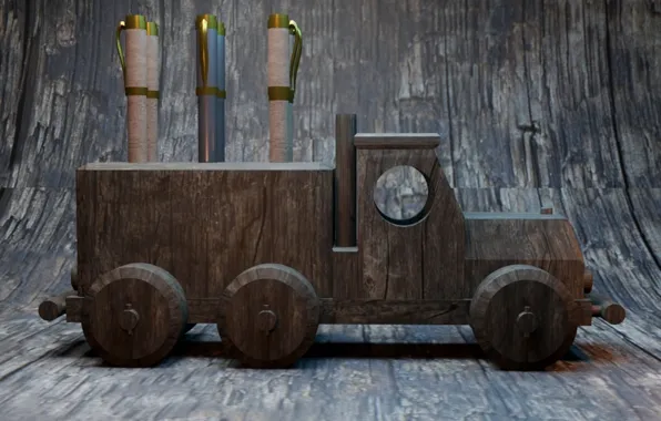 Truck, handle, stand, render, AlexStormND