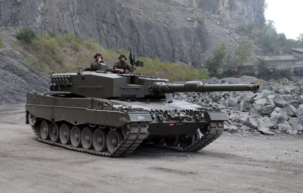 Gun, weapon, Leopard, tank, Leopard 2A4, uniform, seifuku, soldiere