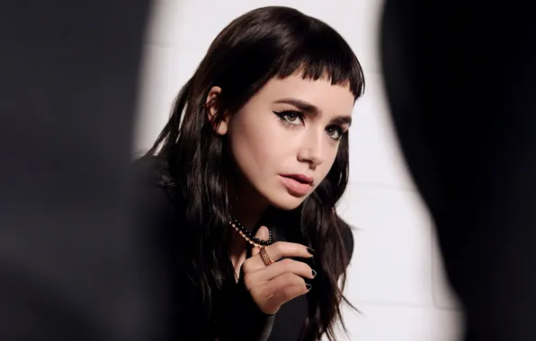 Look, girl, light, face, photo, makeup, brunette, beautiful