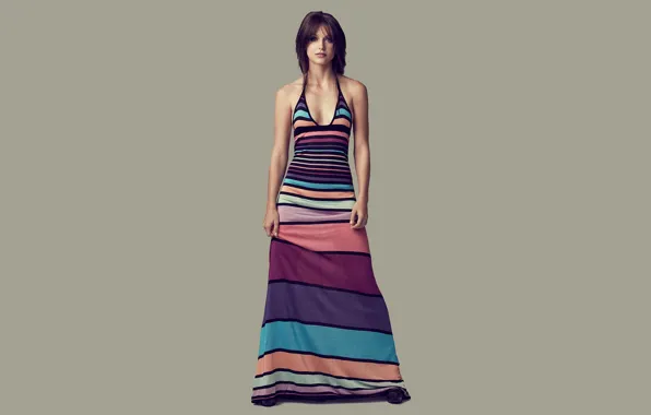 Look, girl, figure, dress, Melissa Benoist