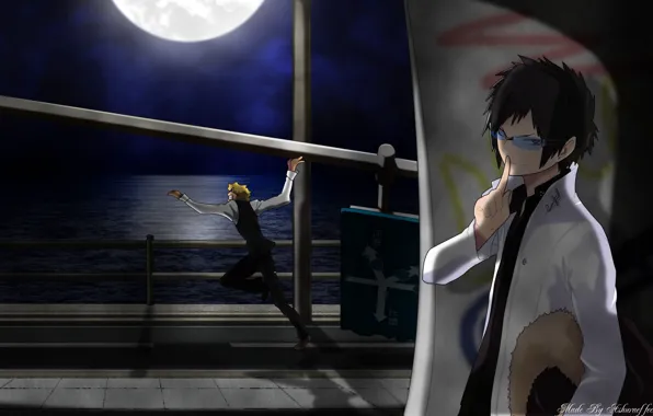 Anime, art, Shizuo, Of Izaya Orihara, Durarara!!