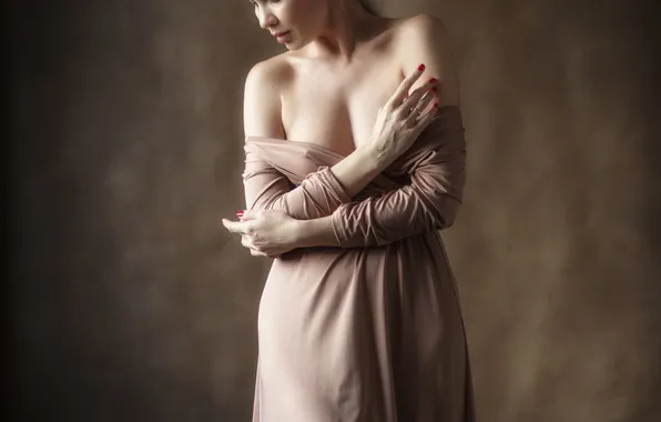 Rashid Usmanov, studio photo shoot, Femininity