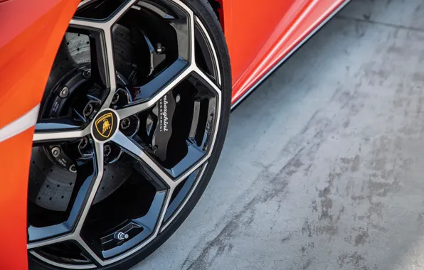 Lamborghini, wheel, supercar, Evo, Huracan, 2019, Lamborghini Huracan Evo