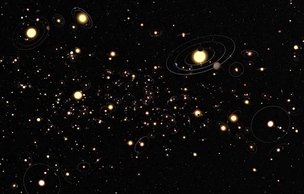 Picture stars, exoplanets, microlensing