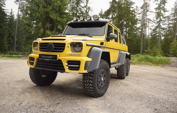 Picture Mercedes-Benz, Mercedes, AMG, Mansory, 6x6, W463, 2015, G 63