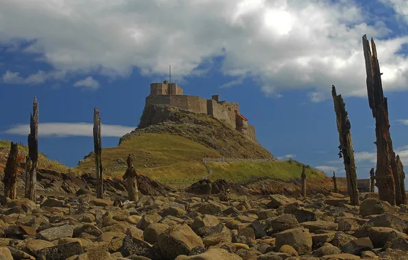 England, Holy island, Northumberland, Lindisfarne