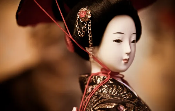 Japan, doll, geisha