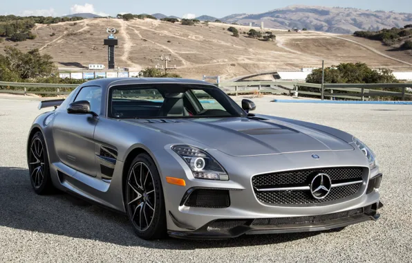 Picture Mercedes-Benz, AMG, Black, SLS, Series