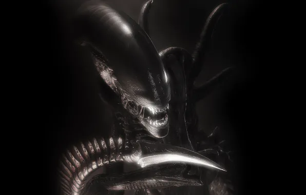 Wallpaper stranger, mouth, aliens images for desktop, section фильмы ...