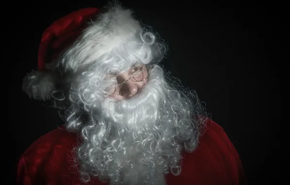People, portrait, Santa Claus