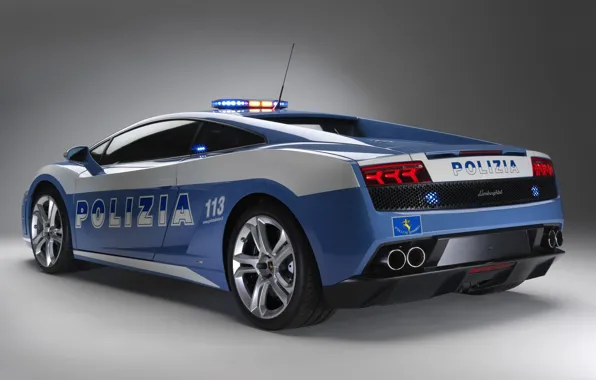 Police, Lamborghini, gallardo