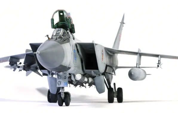 Picture toy, fighter, model, MiG-31B