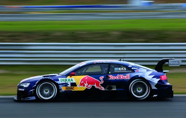 Audi, Race, Red Bull, Sport, Blur, Last Year's Winner Ekström, Sports car