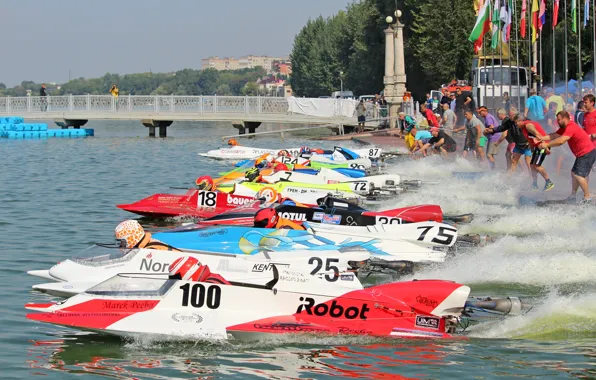 Speed, boats, race