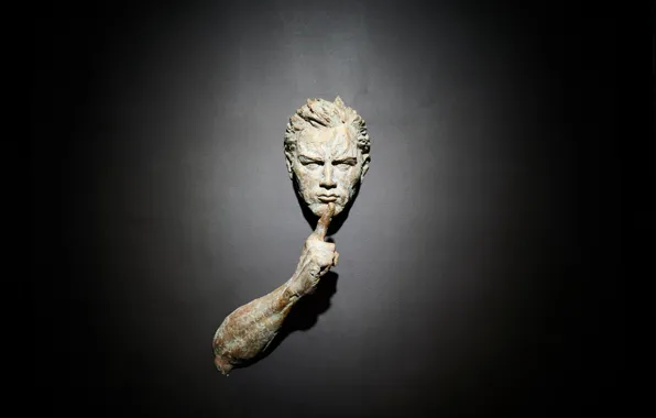 Wall, Art, statue, arm