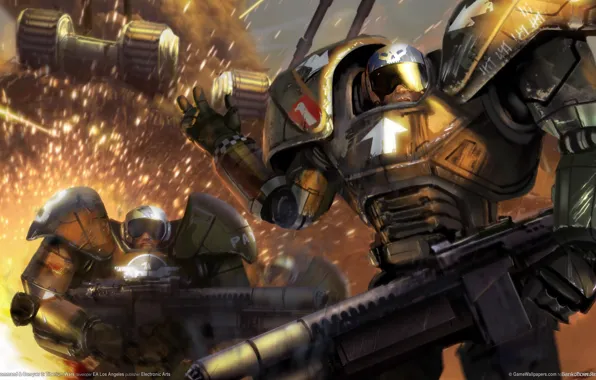 Command_and_conquer_3, soldaty, tiberium_wars