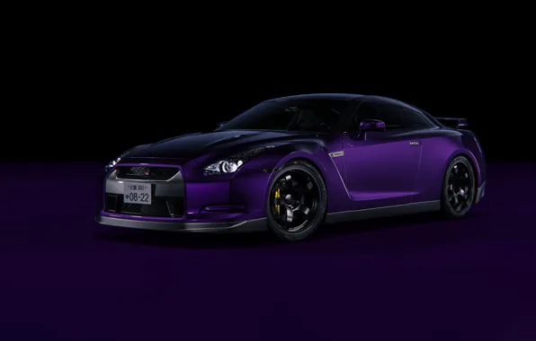 Auto, Machine, Purple, Nissan GTR, Transport & Vehicles, Ryan Giffary, by Ryan Giffary, 2008 Nissan …