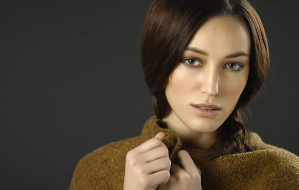 Look, girl, portrait, Haley