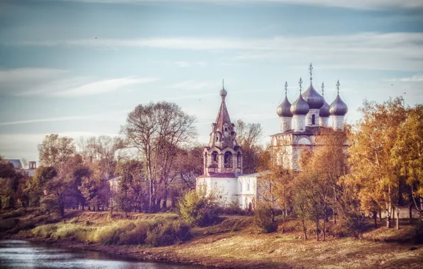 Picture autumn, the city, Cathedral