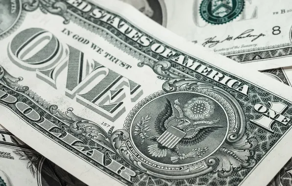 Dollar, bill, closeup, buck