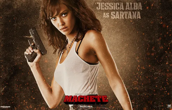 Jessica Alba, machete, machete