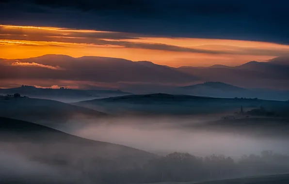 Landscape, nature, Near San Quirico - Tuscany