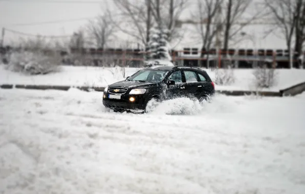 Chevrolet, snow, jeep, 4wd, bulgaria, captiva