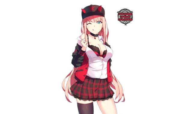 Girl, style, 002, Darling In The Frankxx, Cute in France, Zero Two
