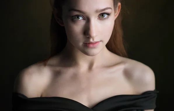 Picture portrait, sponge, shoulders, Eugene, cutie, Sergei Martynov